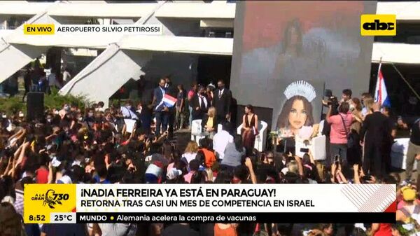 ¡Nadia Ferreira ya está en Paraguay! - A la gran 730 - ABC Color