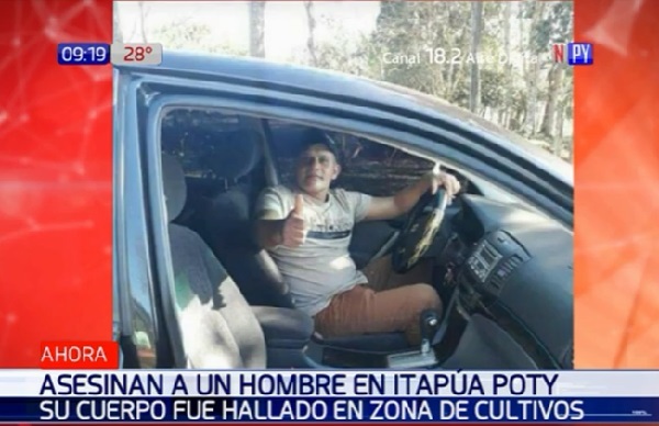 “Ejecutan” a un hombre en Itapúa Poty