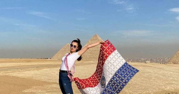 La Nación / Pachi Díaz nos representa en el certamen Miss Eco Teen, en Egipto