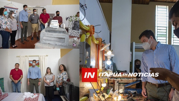 JUAN LICHI DESTACA LA VISITA A LA ESCUELA TALLER DE ENCARNACIÓN. - Itapúa Noticias