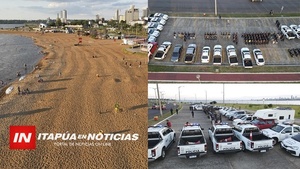 ¡ENCARNACIÓN SEGURA, TODO EL AÑO!: DESDE LA JUNTA ACOMPAÑARON LANZAMIENTO DE OPERATIVO POLICIAL. - Itapúa Noticias