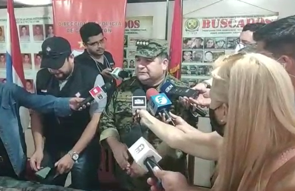 Comandante de la Policía afirma que la ACA-EP "está totalmente debilitada" - Megacadena — Últimas Noticias de Paraguay