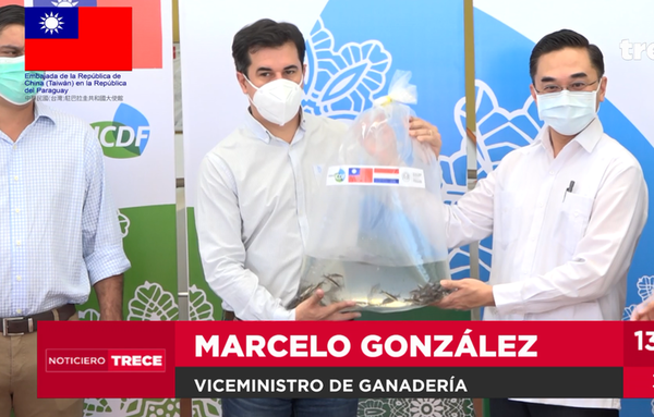 MAG recibió 30 mil alevines por parte de la Misión Técnica de Taiwán