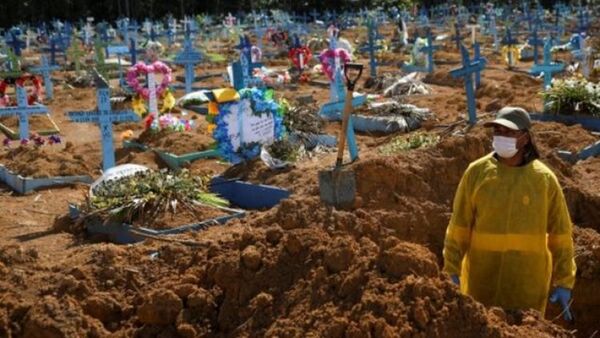 Covid: sin actualización en 6 estados, Brasil registra 124 muertes en 24 horas