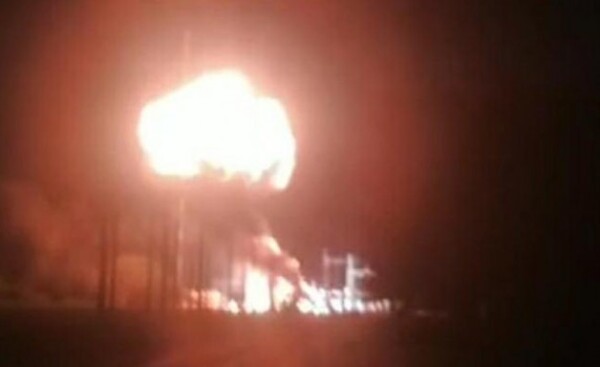 Voraz incendio en una subestación de la ANDE situada en Irala