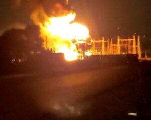 Se incendia subestación de la Ande en Paranambu
