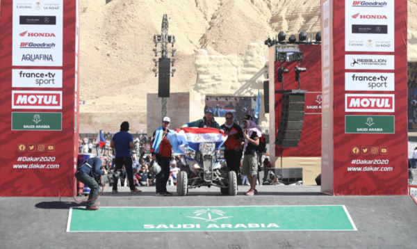 Diario HOY | Sanabria renueva la ilusión de un Dakar tricolor