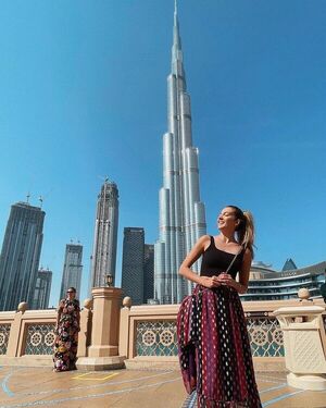 Annita Chase, de paseo por Dubai - Gente - ABC Color