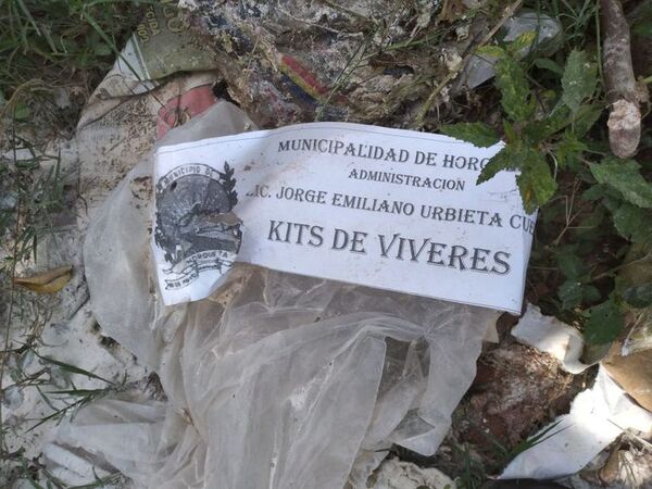 Quema de víveres: exfuncionario municipal amedrentó con arma de fuego a periodistas de Horqueta - Nacionales - ABC Color