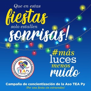 Campaña “Más luces menos ruido” concientiza sobre el uso de pirotecnias en las fiestas - .::Agencia IP::.