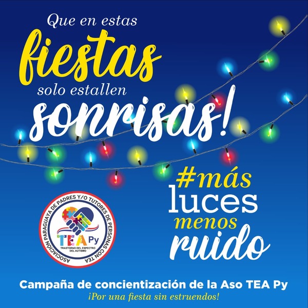 Campaña “Más luces menos ruido” concientiza sobre el uso de pirotecnias en las fiestas - .::Agencia IP::.