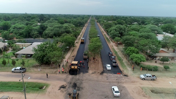 Concluyó la pavimentación asfáltica del tramo Loma Plata – Filadelfia