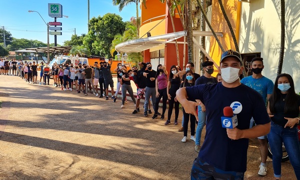 Increíble concurrencia en Villarrica para el casting de "Calle 7" | Telefuturo