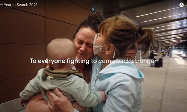 El emotivo video de Google para recordar los temas más buscado del 2021