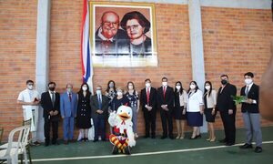 Inauguración del Polideportivo “Doña Blanca y Don Daniel”, donación de Granja Avícola La Blanca al Colegio Blanca Spinzi de Talavera