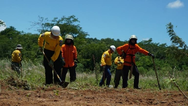 Diario HOY | Bomberos de Guairá se capacitaron en control de Incendios Forestales