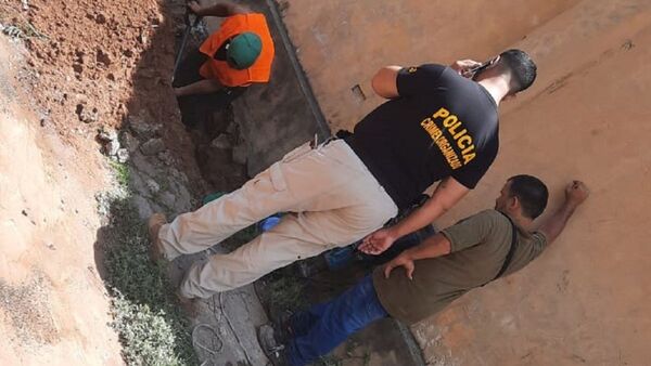 Trabajos en búsqueda de túnel siguen en inmediaciones de Tacumbú
