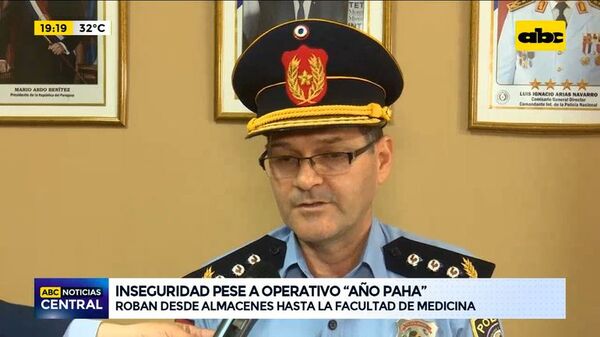 Inseguridades pese a operativo “año paha” - ABC Noticias - ABC Color