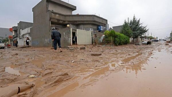 Varios muertos por inundaciones en Erbil