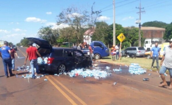 Choque de autos deja a un niño de 8 años lesionado