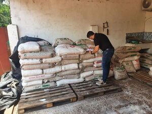Se incautan de 14.000 kilos de azúcar de dudoso origen en San Lorenzo - Nacionales - ABC Color
