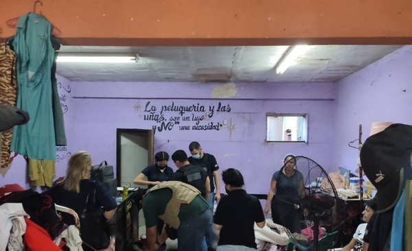 Diario HOY | Utilizaban una tienda de ropas como fachada para venta de crack