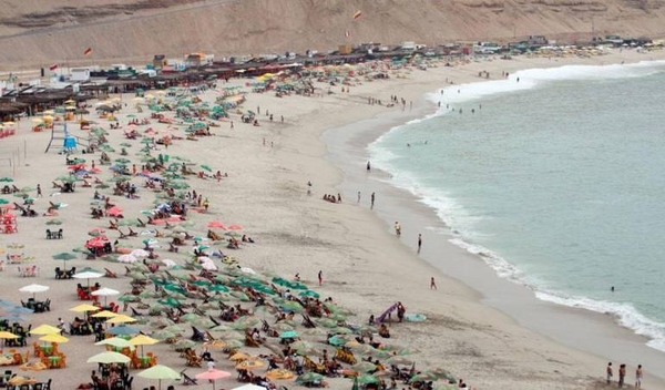 Diario HOY | Playas de Lima acordonadas para evitar contagios de covid-19