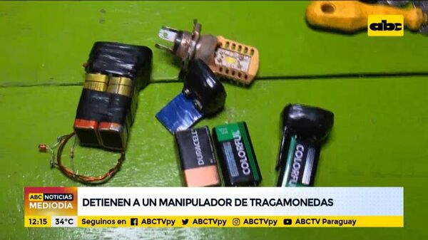 Detienen a manipulador de tragamonedas - ABC Noticias - ABC Color