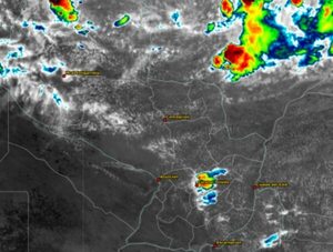 Advierten sobre posibles tormentas puntuales en nueve departamentos - Nacionales - ABC Color