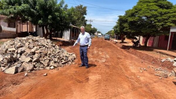 Avanza el progreso en barrio Obrero de Pedro Juan Caballero