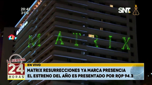 A días del estreno de Matrix Resurrecciones en Paraguay - SNT