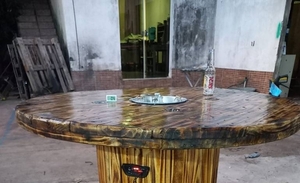 Diario HOY | Super mesa carretel Made In Paraguay: Cuando la creatividad y el ingenio se fusionan