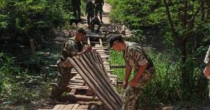 La Nación / Destruyen puentes clandestinos usados para el contrabando en Falcón