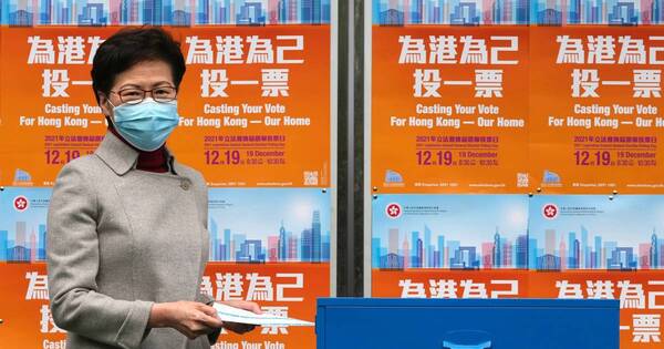 La Nación / Votación en Hong Kong “solo para patriotas” y leales a China