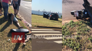 ACCIDENTE DE TRÁNSITO SOBRE RUTA N° 1 ACCESO A MBOI CAE.  - Itapúa Noticias