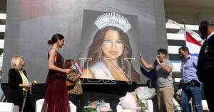 La Nación / Gabriel Faeda, el artista que plasmó el orgullo paraguayo en el retrato de Nadia Ferreira