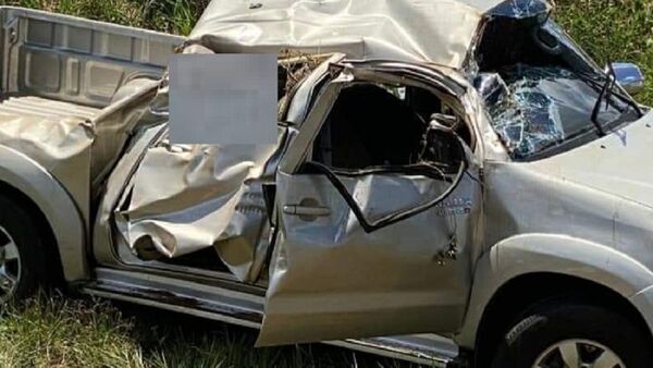 Un fallecido y tres religiosos heridos tras accidente en Rio Verde