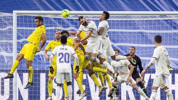 Real Madrid se frena ante Cádiz