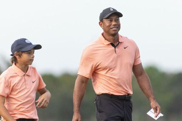 Tiger Woods regresó al Golf tras su grave accidente automovilístico