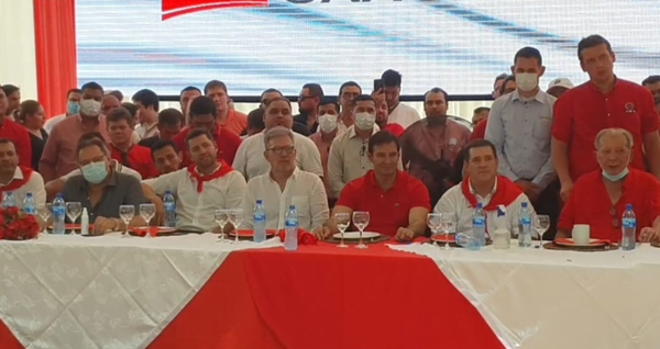 Honor Colorado ratifica candidaturas en Coronel Oviedo - Noticiero Paraguay