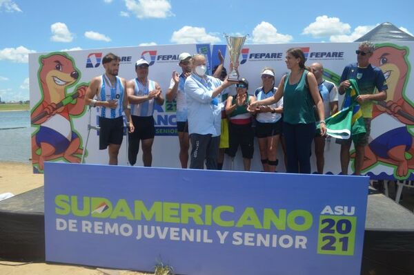 Paraguay cierra con histórica cosecha de medallas el Sudamericano de remo