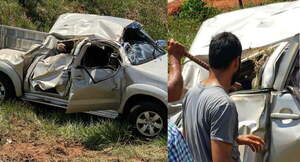 Un muerto y sacerdotes heridos tras violento accidente - Noticiero Paraguay