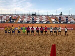 Primer Nacional Interligas de fútbol playa - Polideportivo - ABC Color