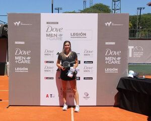 Lara Escuariza, campeona W15 - Polideportivo - ABC Color