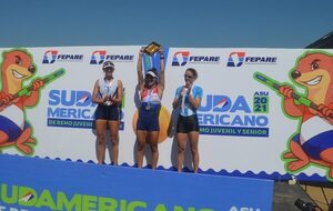 Remeros dejan bien alto al país en el sudamericano - Polideportivo - ABC Color