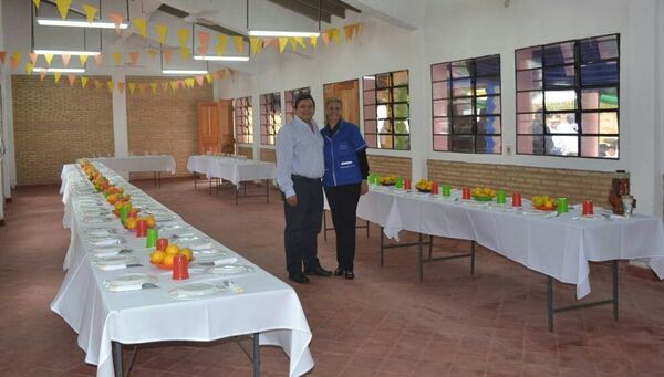 Kambato Meza inauguró cocina-comedor más grande de Misiones