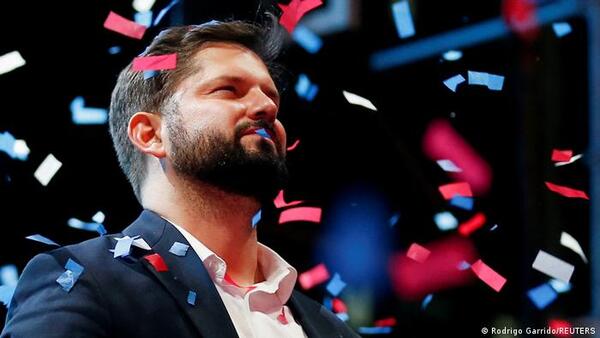 El izquierdista Gabriel Boric es nuevo presidente electo de Chile