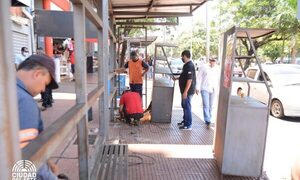 Municipalidad retira casillas desocupadas del microcentro – Diario TNPRESS