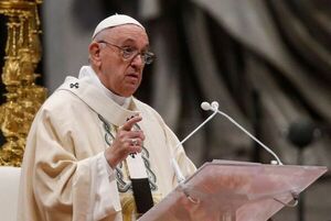 El papa ve