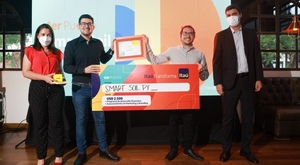 Banco Itaú premió a ganadores del Programa para Emprendedores